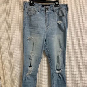 hollister high rise jegging